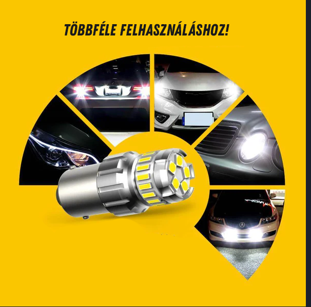 BA15S led fehér 2db AUXITO - Image 2