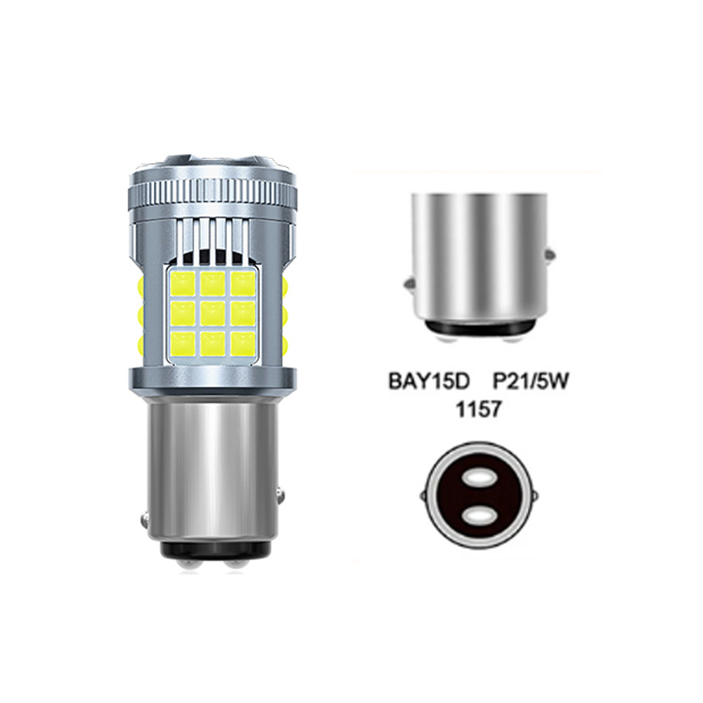 BAY15D led piros CANBUS 2db - Image 5