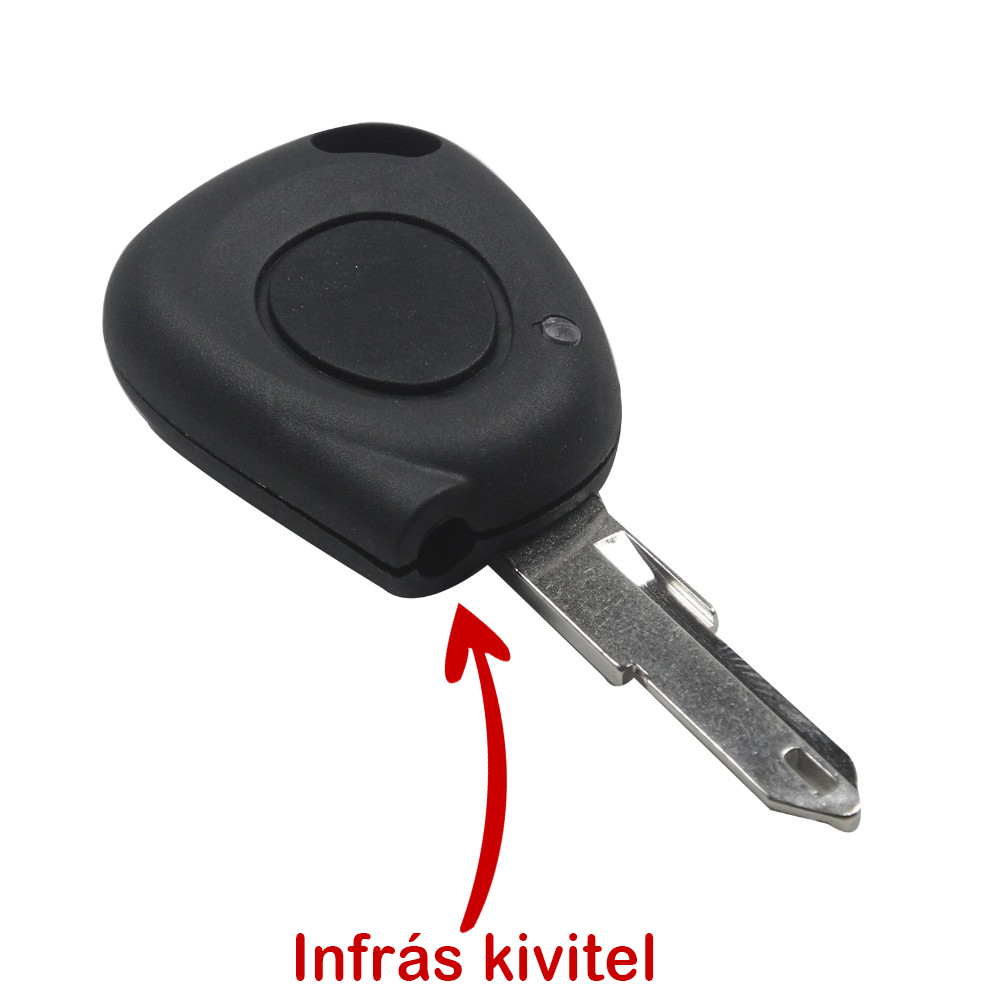 Renault kulcsház 1 gombos infrás