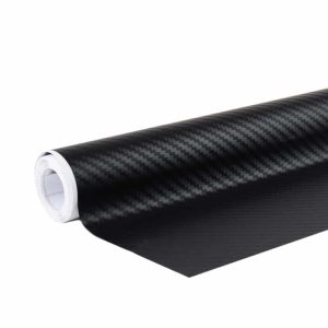 Karbon fólia fekete 30x150cm