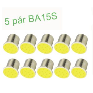 BA15S led sárga 10db csomag ajánlat!