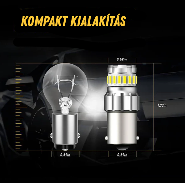 BA15S led fehér 2db AUXITO - Image 5