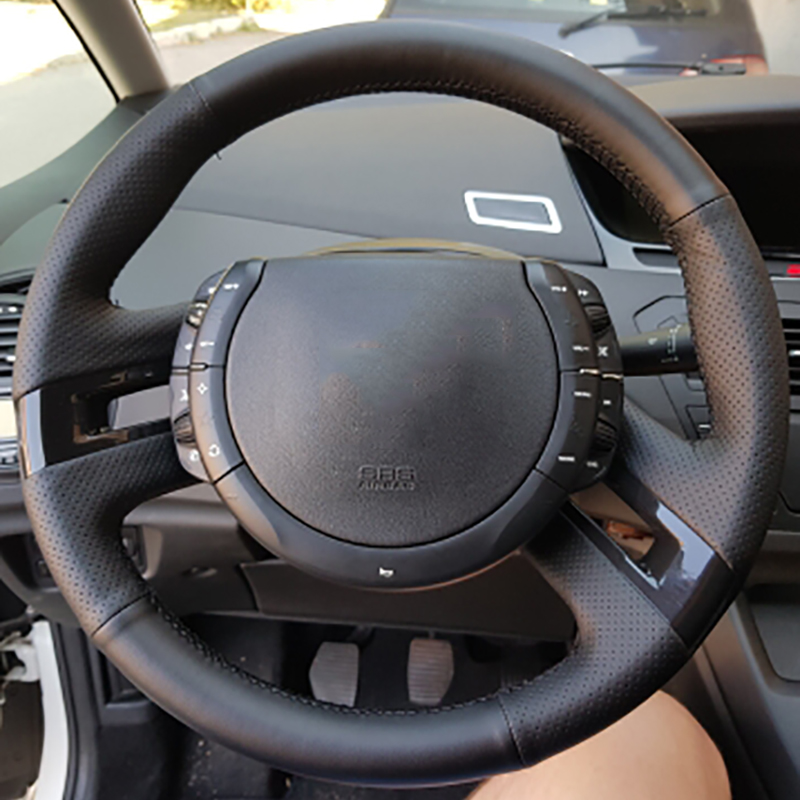 Citroen bőr kormányvédő – méretpontos, varrható kivitel - Image 2