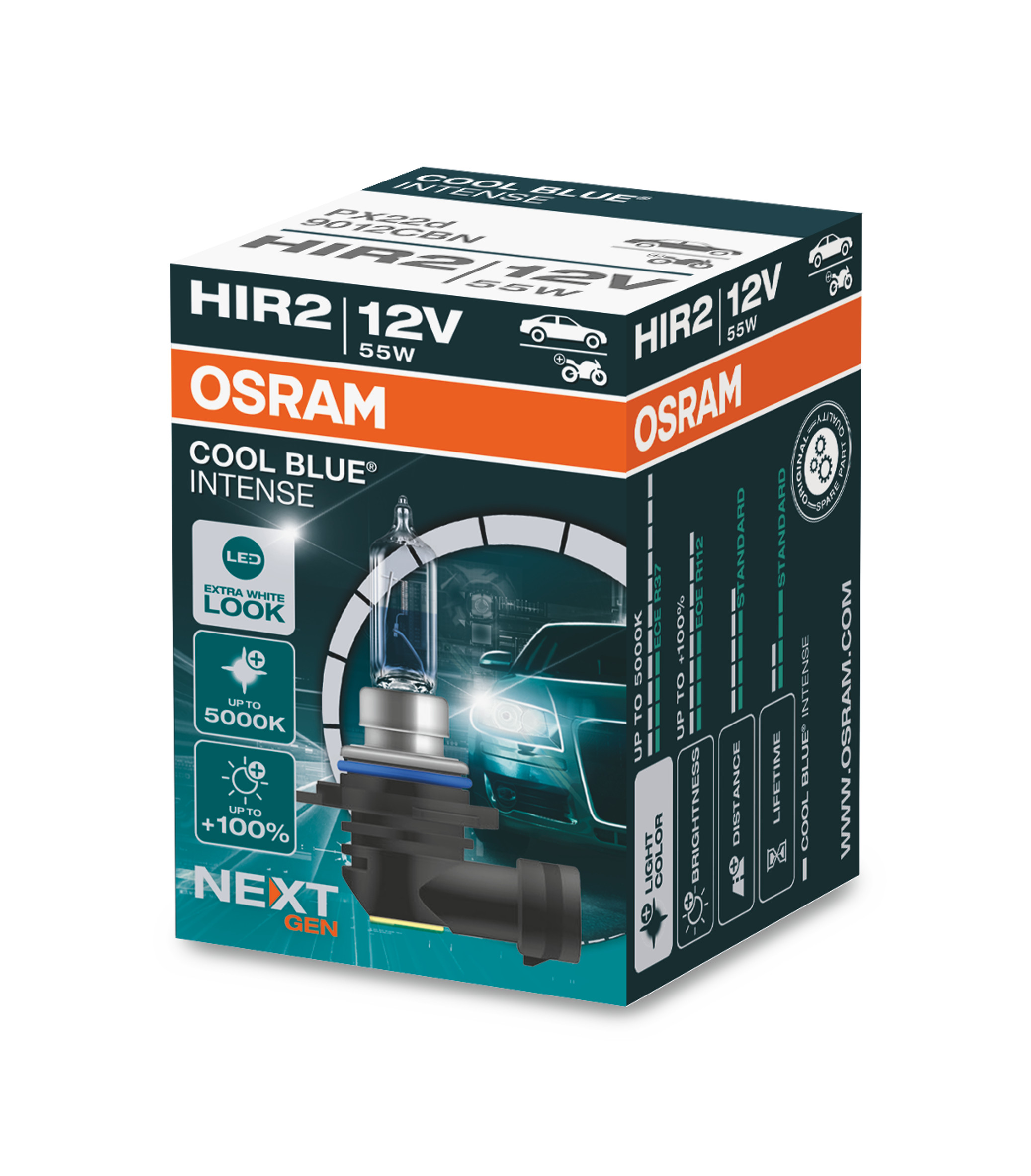 Osram Cool Blue Intense NextGen +20% HIR2 1db