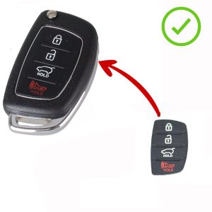 Kia bicskakulcs gombsor 4 gombos