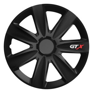 Dísztárcsa 15″ GTX Carbon Black 4db