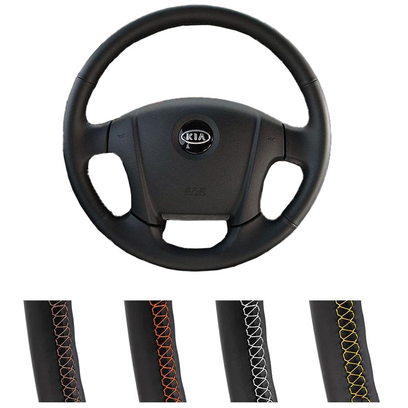 Kia Sportage bőr kormányvédő – méretpontos, varrható kivitel - Image 6