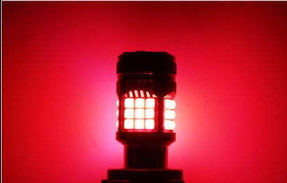 T20 W21/5w led piros CANBUS EXTRA 2db - Image 2