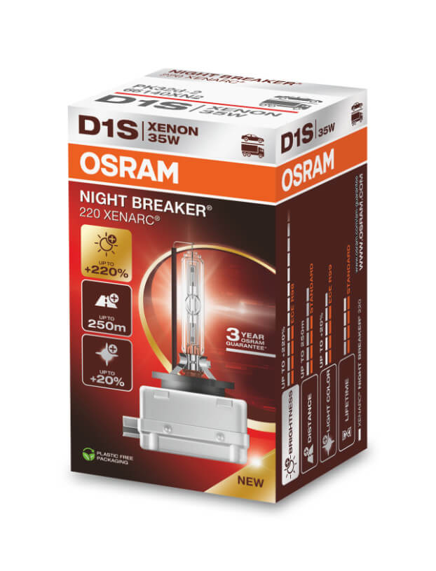 D1S xenon izzó Xenarc Night Breaker +220