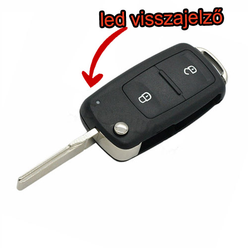 Volkswagen bicskakulcs 2 gombos újabbik típus