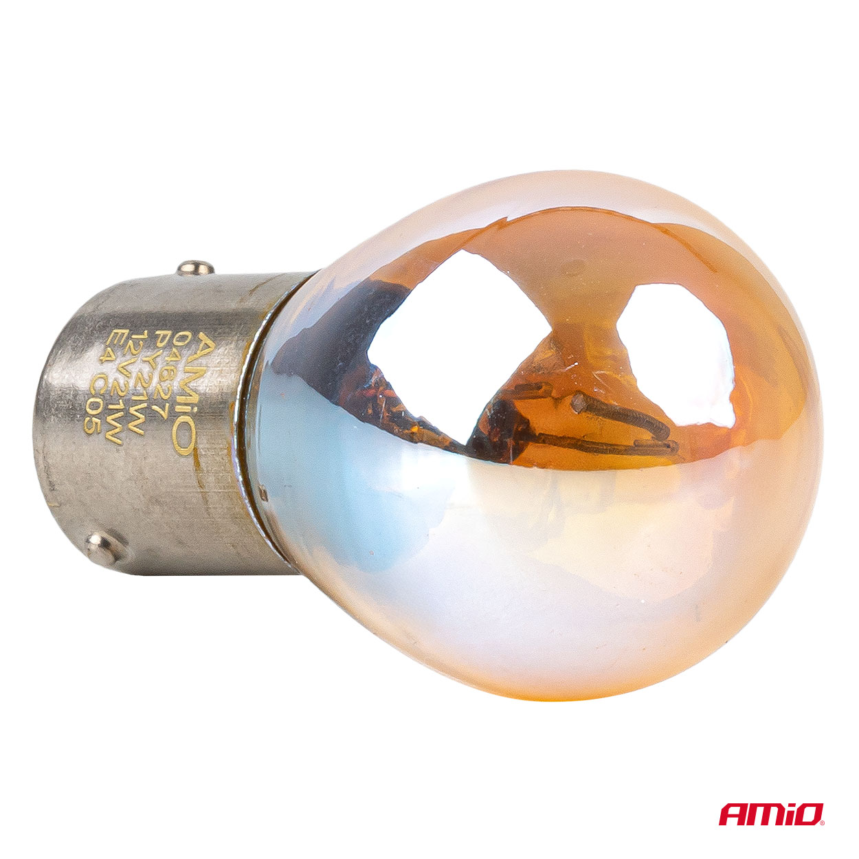 P21W BA15S izzó 2db amber chrome - Image 2