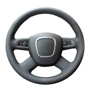 Audi bőr kormányvédő – méretpontos, varrható kivitel