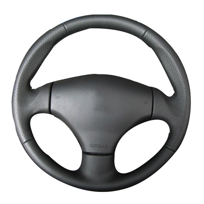 Peugeot 206 bőr kormányvédő – méretpontos, varrható kivitel