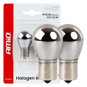 PY21W BA15S izzó 2db chrome