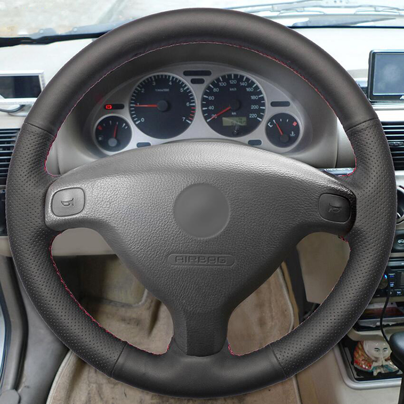 Opel Zafira A bőr kormányvédő – méretpontos, varrható kivitel fekete - Image 6