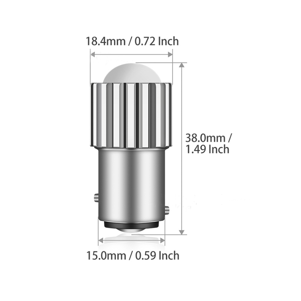BAY15D led fehér 2db - Image 6
