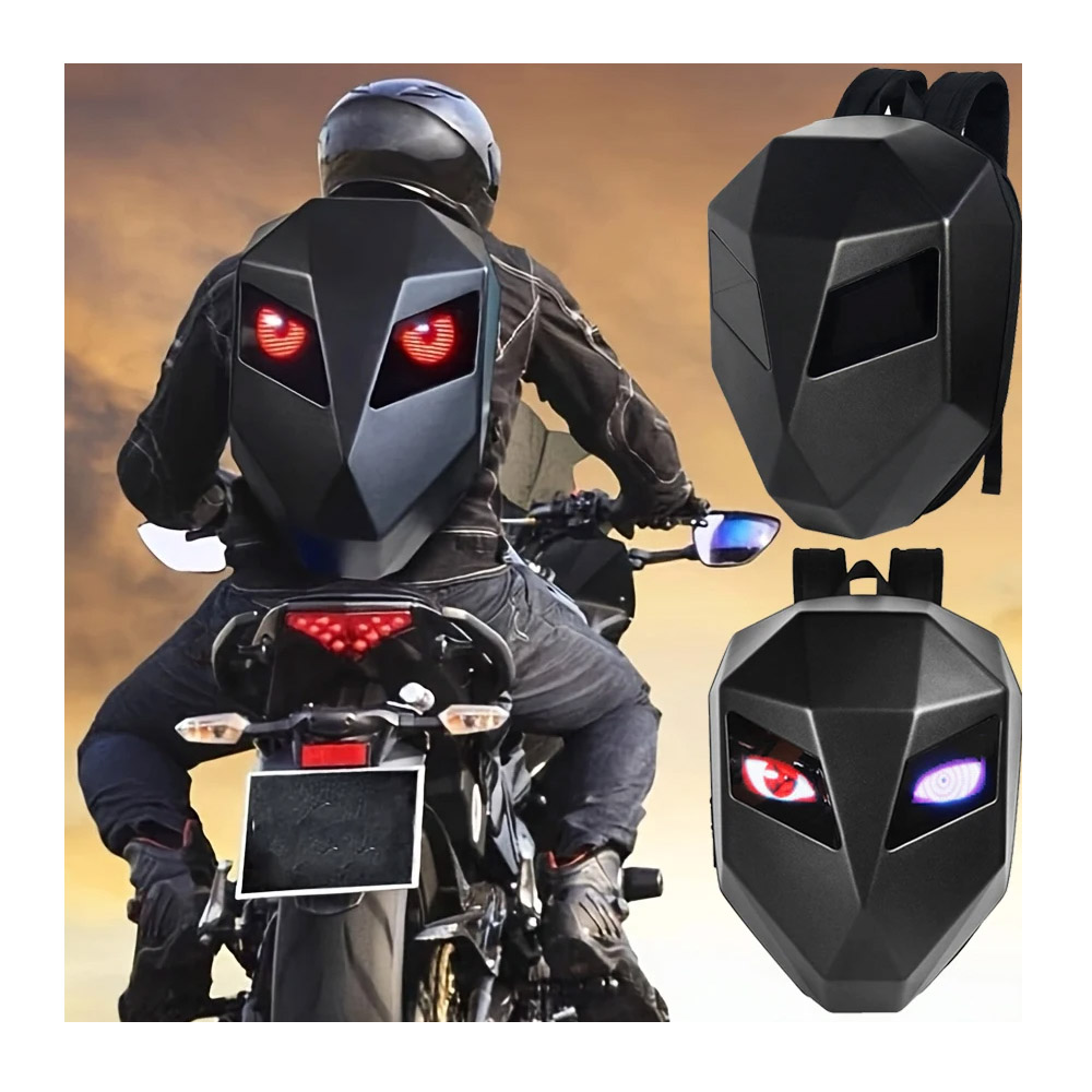 LED kijelzős motoros hátizsák – Bluetooth APP vezérléssel, RGB kijelzővel - Image 2