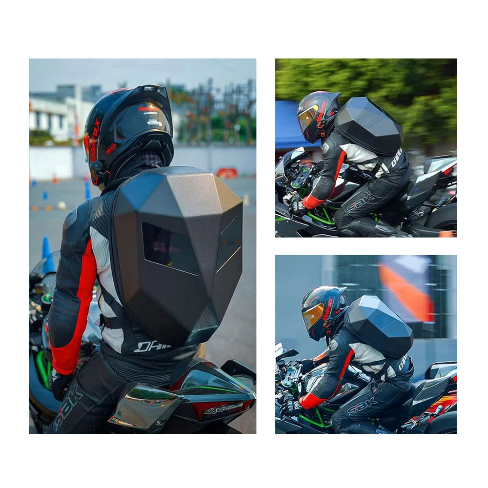 LED kijelzős motoros hátizsák – Bluetooth APP vezérléssel, RGB kijelzővel - Image 9