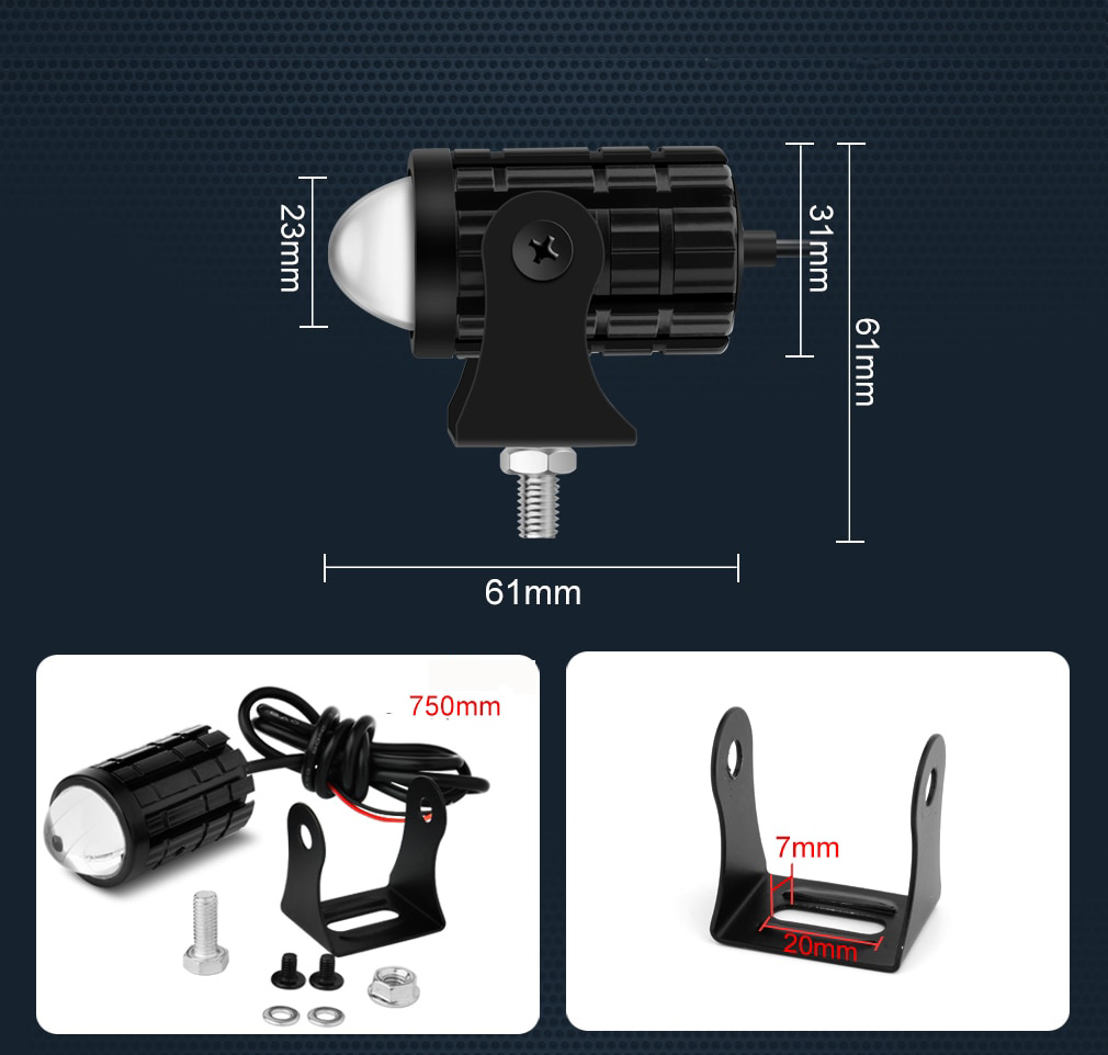 Ledes motor kiegészítő lámpa párban - Image 5
