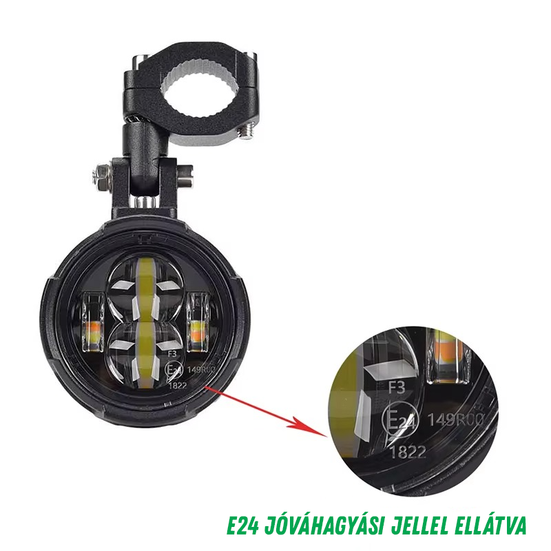 Ledes motor kiegészítő lámpa párban E CE jeles - Image 2