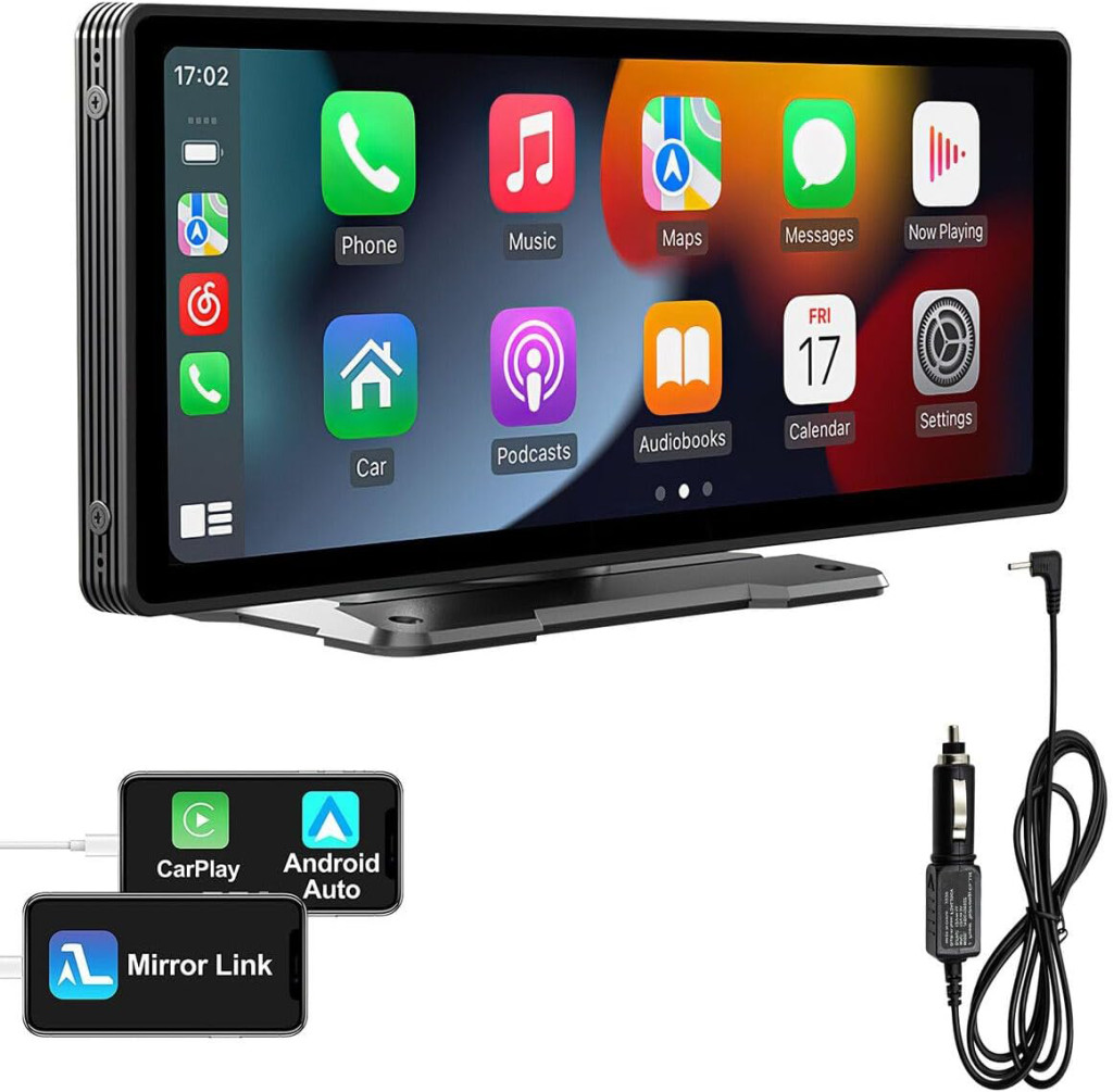 Magyar nyelvű Android Autó és CarPlay Multimédia rendszer - kamerával