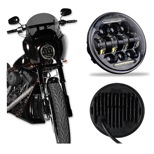 Motor led lámpa első