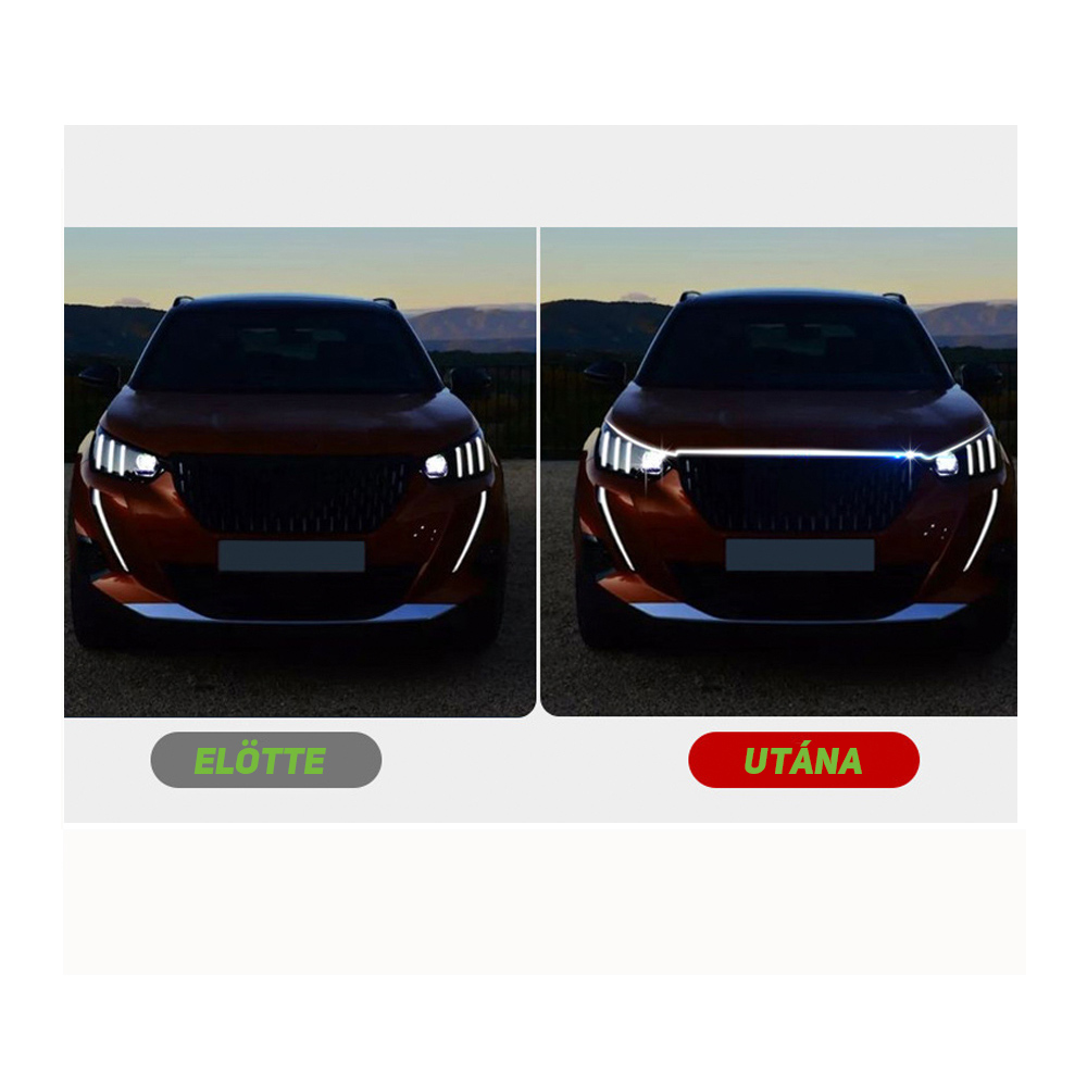 Motorháztető ledszalag fehér - Image 3