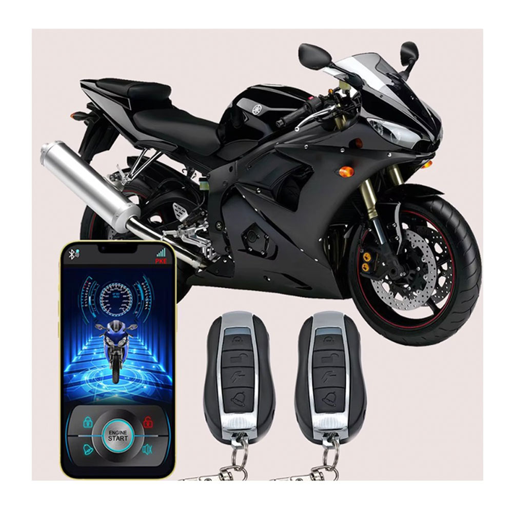 Motoros riasztó távirányítóval – Indításgátló és távoli motorindítás funkcióval