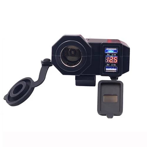 Motoros szivargyujtó és USB töltő aljzat - Image 2
